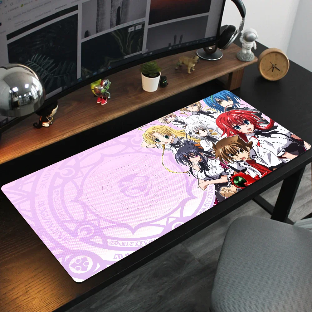 Grande Anime Dxd Mousepad, Gaming Mouse Pad, LockEdge, Computador, Teclado, Mesa, Esteira de Mesa, Grande