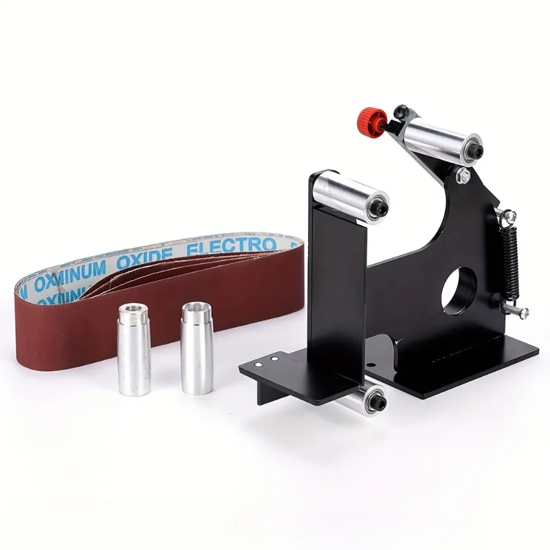 

Belt Sander Machine Adapter Band Grinder M10/M14 Orbital Sander Attachment Kit 30mm for Wood Metal Stainless Steel Polishing