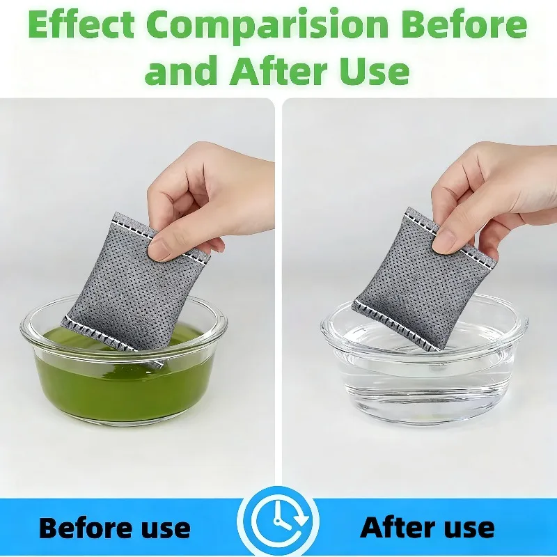 20/40/100PCS Fish Tank Filter Activated Carbon Bags Great Aquarium Filter Media Purifies Water Removes Toxins Odors Long Lasting view 3