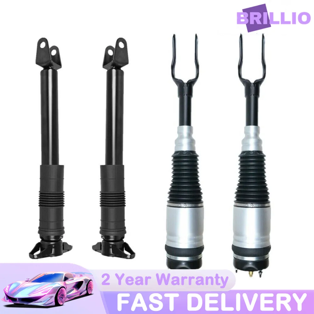 

4 передних и задних пневматических амортизатора для Jeep Grand Cherokee 2011 2012-2015 68059904AC 68069675AD 68231882AA