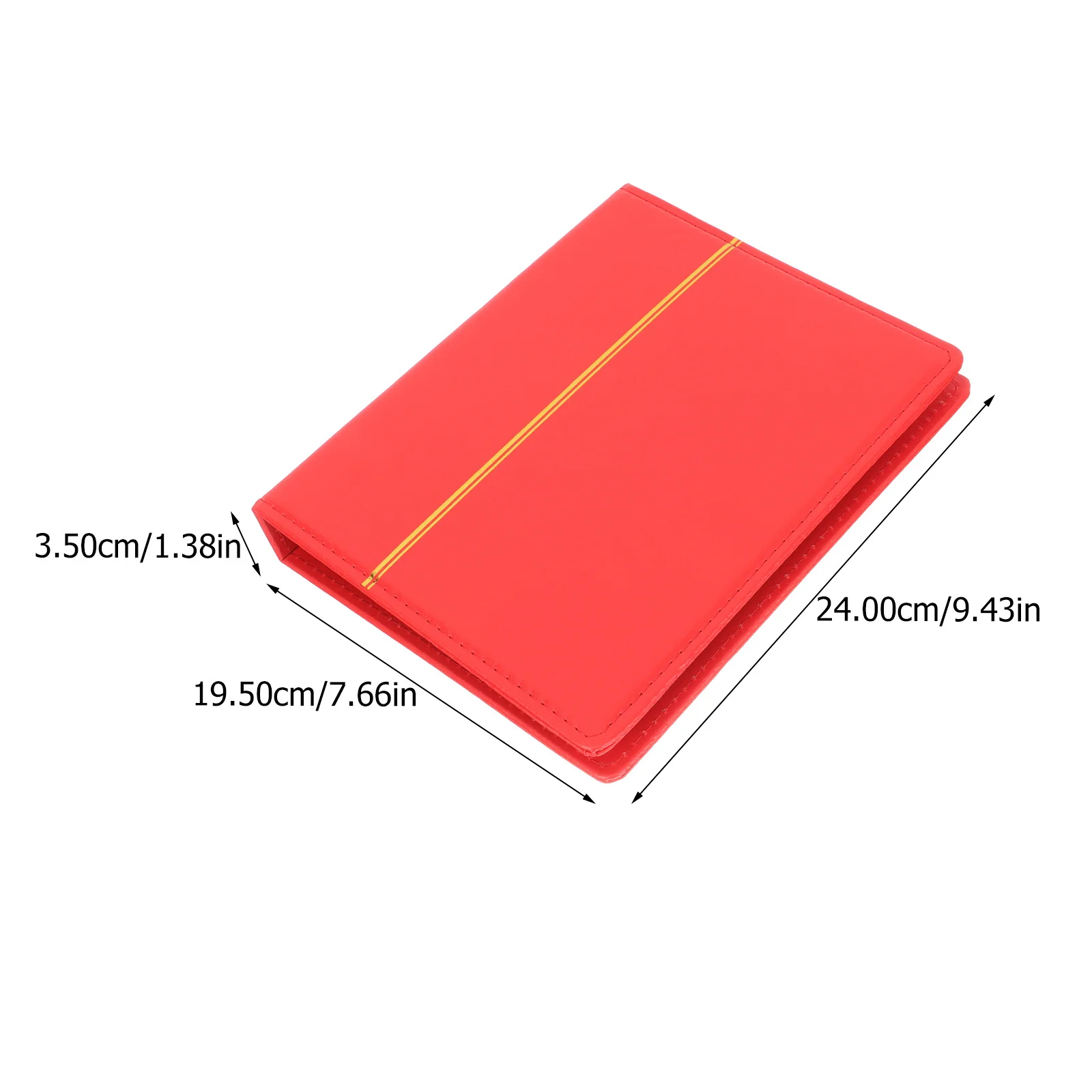 Household Stamp Album Premium Transparent Pages for Coin Photo Postcard Collection Organizer Storage Binder