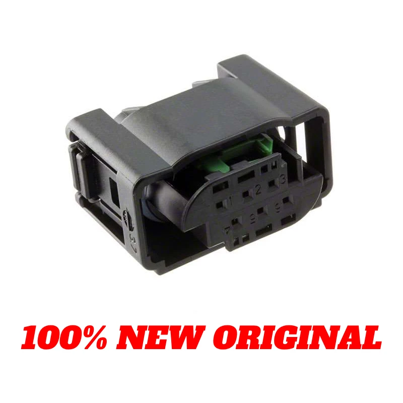 

TE 10PCS 1-967616-1,Housing for Female Terminals,Wire-to-Wire,6P,Sealable,0.157 in [4 mm] Centerline,Wire & Cable,Signal,MQS