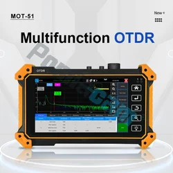 Multifunction OTDR MOT-51 Tester 5.55'' OLED Touch Screen RJ45 TDR Cable Test UTP Cable Fibre Optic Tester Optical Power Meter