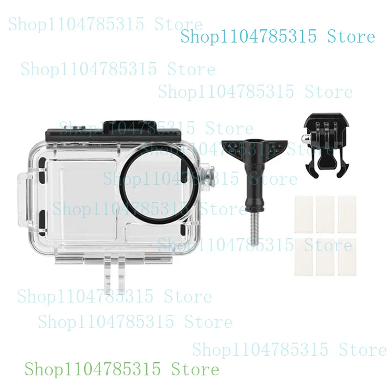 

Transparent Waterproof Case Protective Case Shell for Osmo Action 4/Action 3 XMSJ