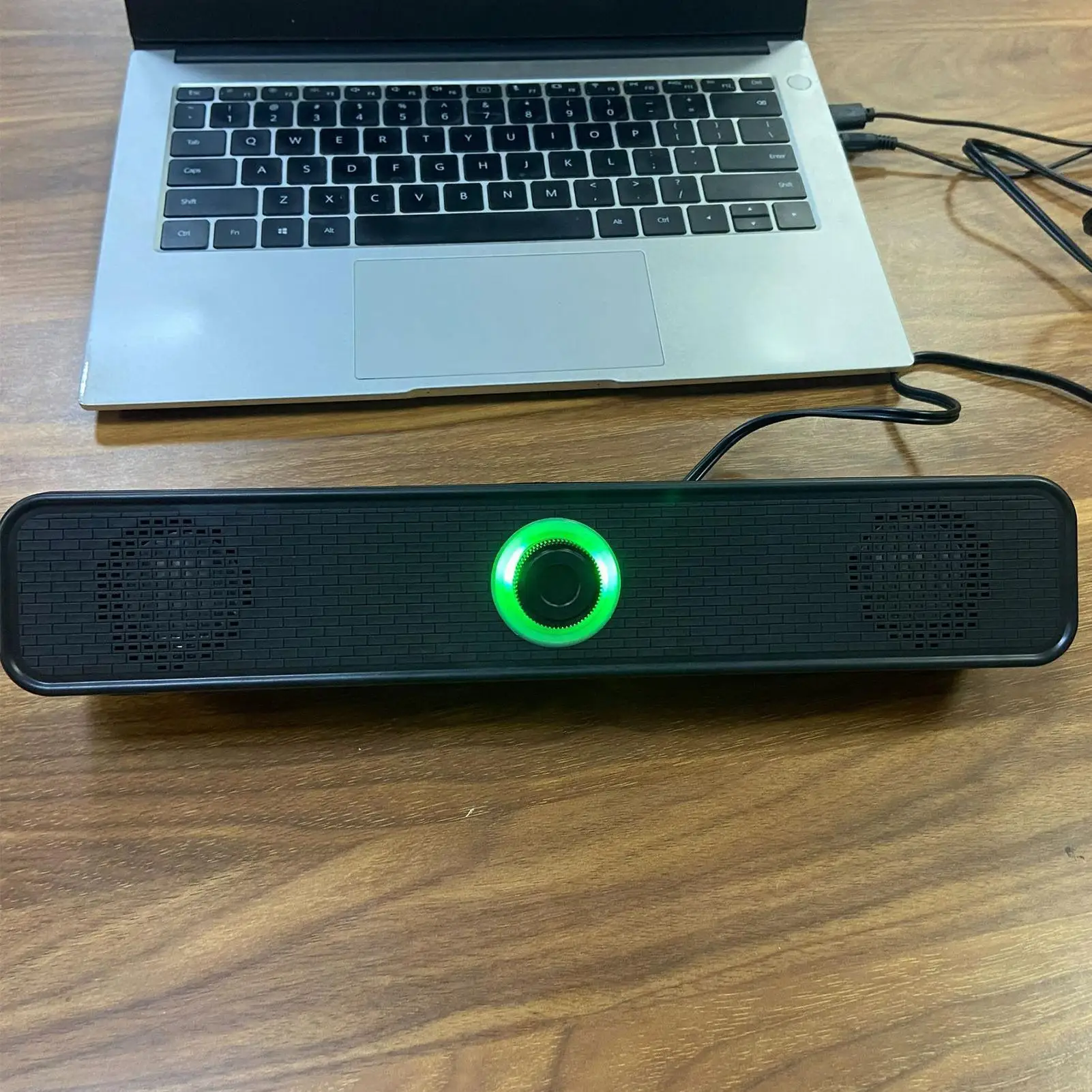 Desktop Speakers Desktop Computer Speakers Loud Sound Deep Bass Soundbar For Monitor Projector Stage Office Tablet Desk