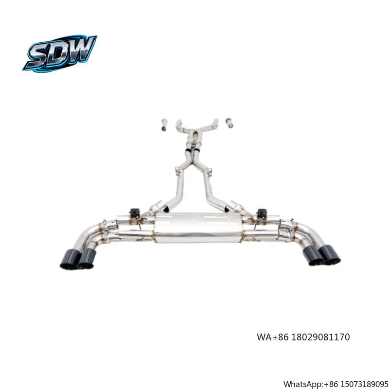 

Custom Performance Exhaust Muffler System with Valvetronic Catback Design for X3 X4 X5 M340i M440i 340i B58