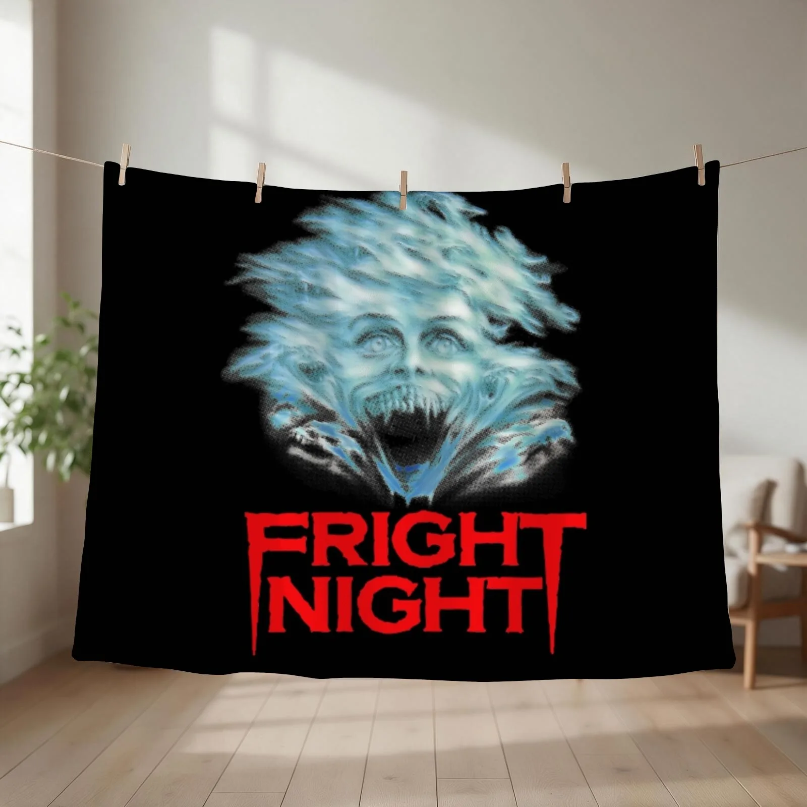 Fright Night Throw Blanket couch cozy soft plush fuzzy picnic outdoor blanket
