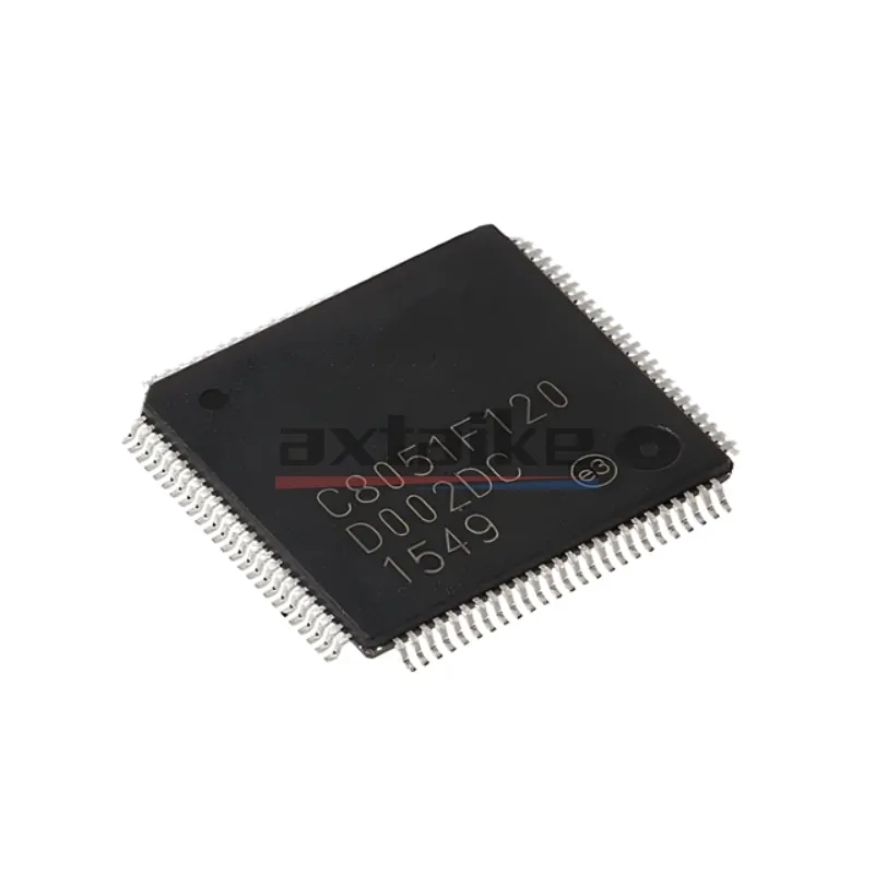 C8051F120-GQR C8051F120 TQFP-100 14x14MM 8K 128KB 3V - 3.6V ISP FLASH MCU Family SMD Chip IC