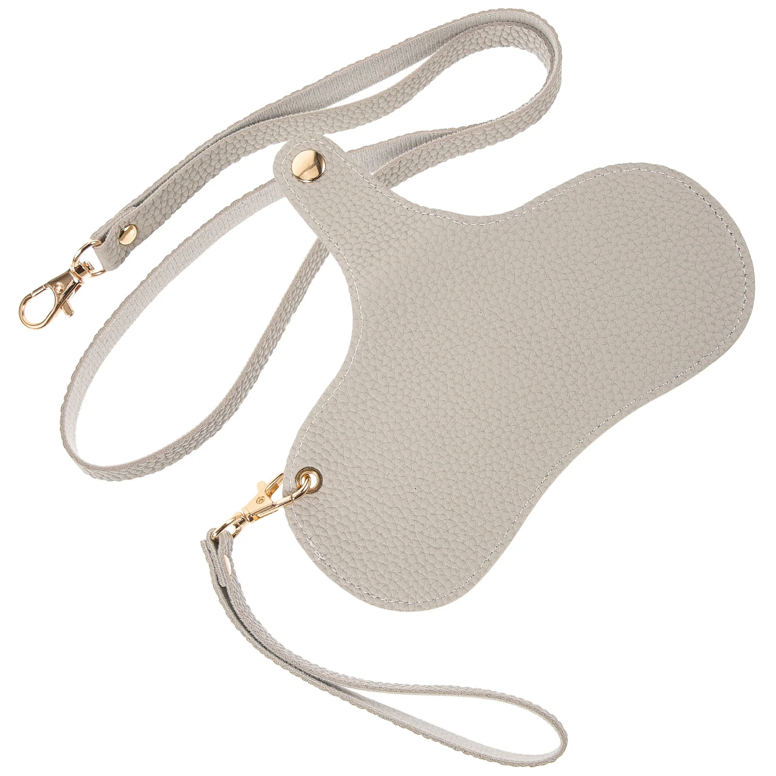 

Eyeglass Bag Imitation Portable Sunglasses Case Hanging Neck Design Scratch Resistant Travel Glasses Storage Holder