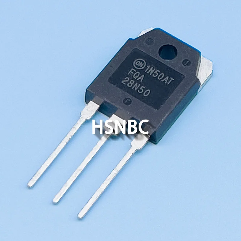 10Pcs/Lot FQA28N50 28N50 TO-3P 500V 28.4A MOSFET N-Channel Field-effect Transistor 100% New Original