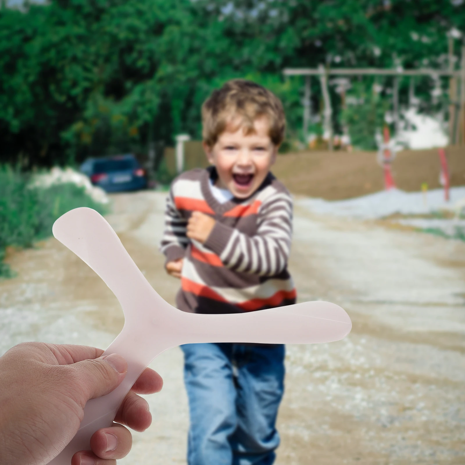 3 Pcs Glow-in-the-dark Plaything Plastic Outdoor Toy Gift Sports