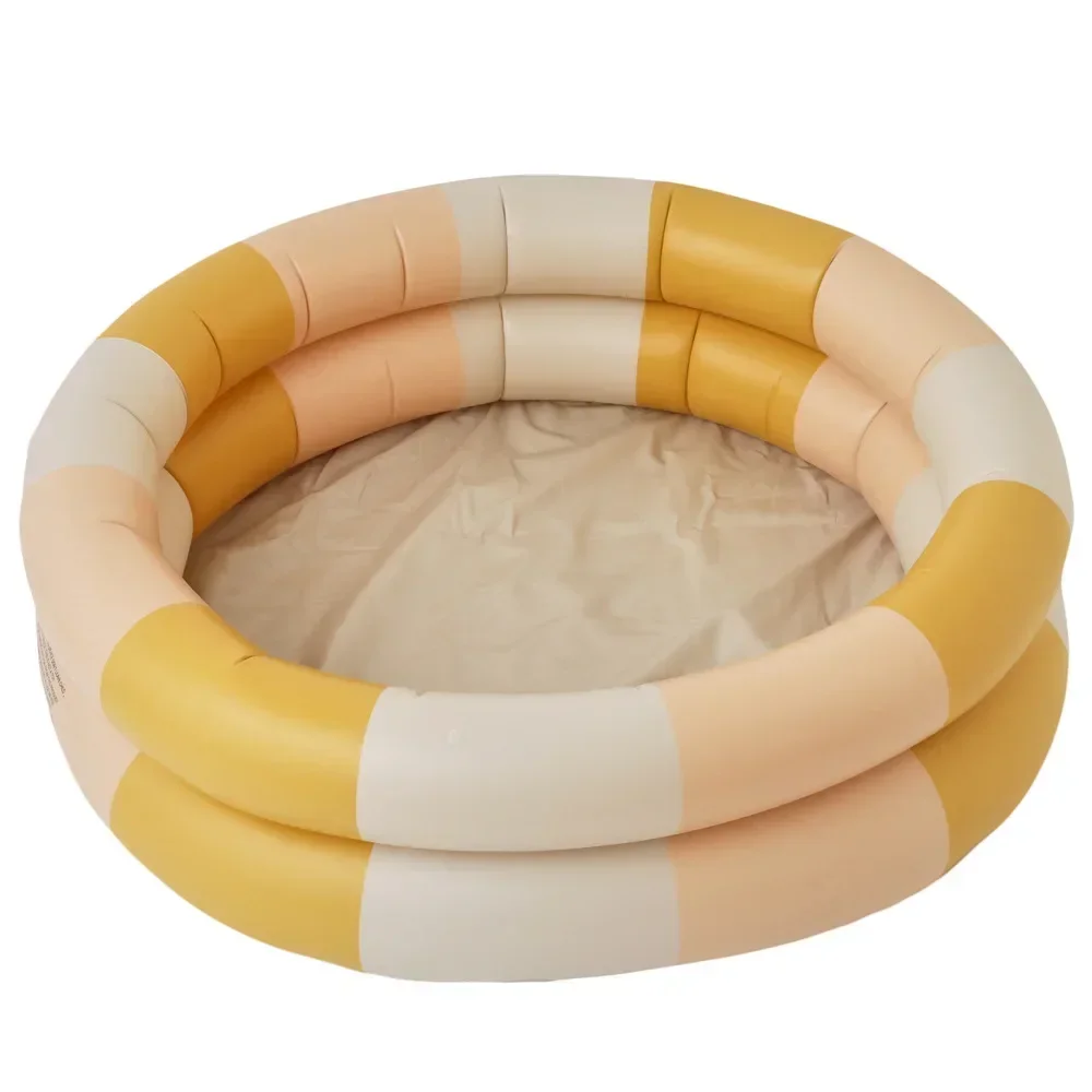 Ins Baby Inflatable Swimming Toys Outdoor Paddling Pool Infant Pool Round Children Swim Room Bath Pool Swimming Ring Gifts bébé