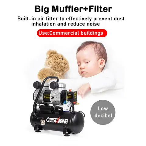 10 best sales oljefri kompressor - №8