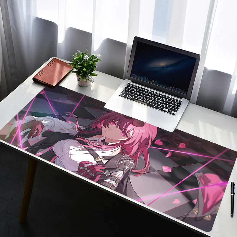 

Mouse Pad Laptop Non Slip Extended Desktop Mouse Mat PC Rubber Keyboard Pad Gaming Accessories H-honkai Star Rail Kafka Mousepad