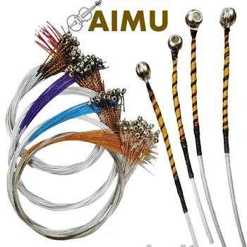 สายไวโอลินที่ดีทำจากโลหะผสม3/4 4/4 10ชุด