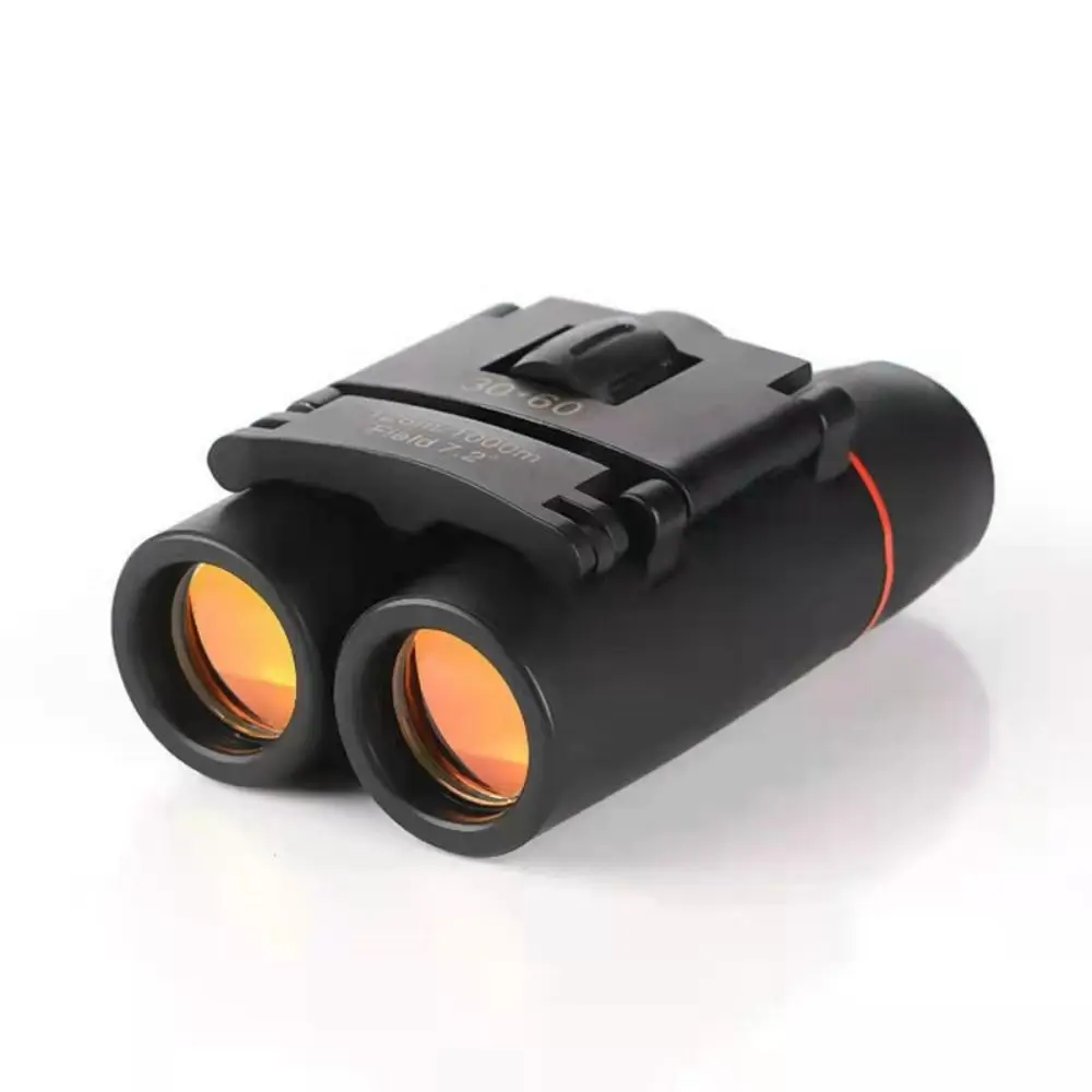 

30x60 HD Zoom Binoculars Night Vision Long-Distance Vision Portable Binocular Telescope Focusing Knob Adjustable