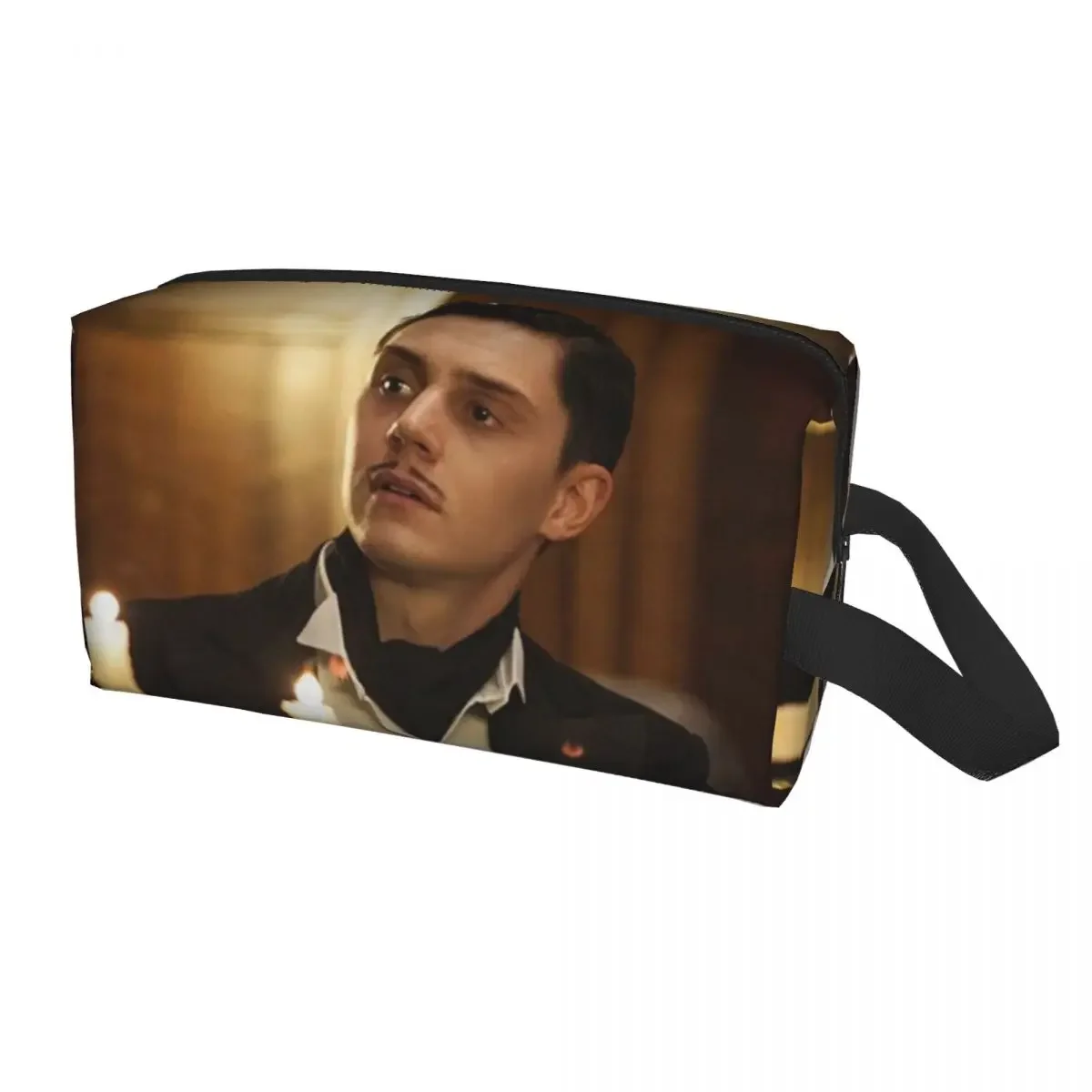 Actor Star Movie Evan Peters Makeup Bag Women Travel Cosmetic Organizer Fashion Storage Toiletry Bags