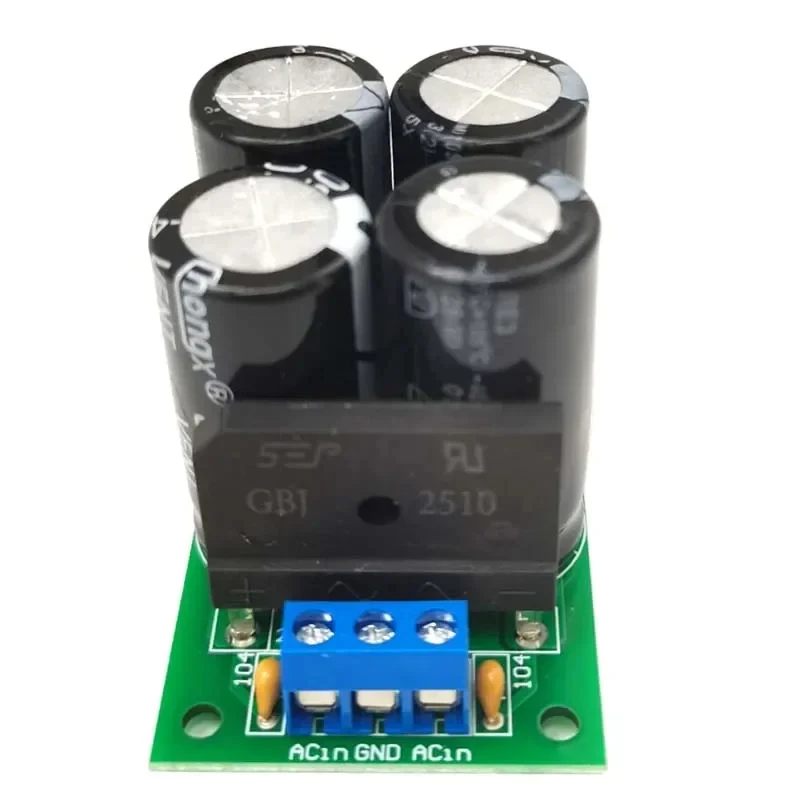 35V 50V 63V 25A Full Wave Rectifier Positive Negative Voltage Dual Power HiFi Amplifier Audio Rrectifier Filter Board