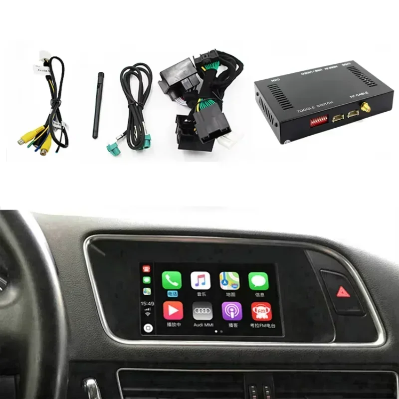 

Беспроводной мультимедийный интерфейс MMI с поддержкой Android Auto и Apple CarPlay для Audi Q2, Q3, Q5, Q7, A1, A3, A4, A5, A6, C7, A7, A8, S5, S7