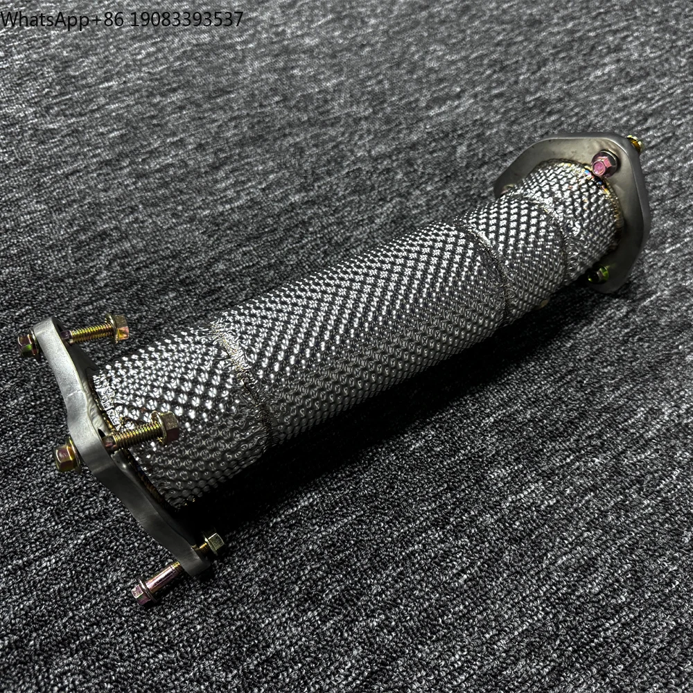 

Downpipe for Audi A4/A5/Q5 B9.5 2.0T 2021-2024 Stainless Steel Heat Shield Front Tube Exhaust Pipes