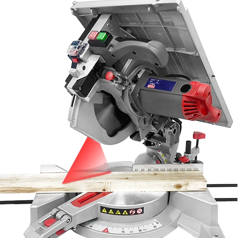 8 Inch 10 Inch Multi Function High Precision Cutting Machine Small Compound Aluminum Saw Infrared Table Saw
