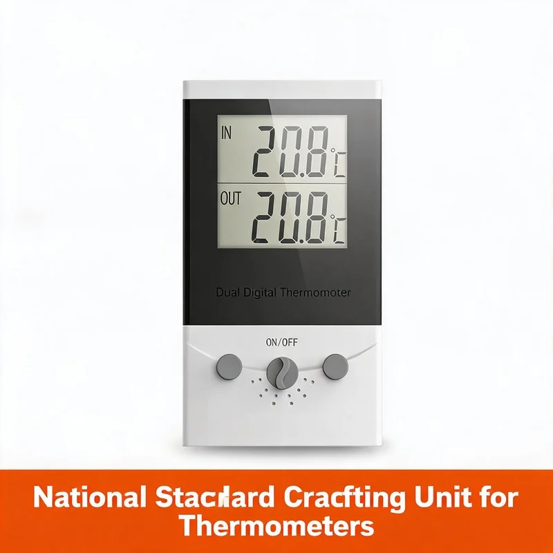 Digital Thermometer DT-1 Dual Channel Probe High Accuracy LCD Temperature Meter for Refrigerator Aquarium Pet Indoor Outdoor