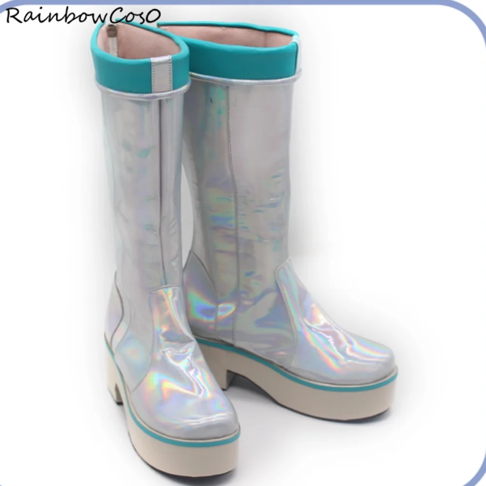 Tsukimura Temari Gakuen IDOLM @ STER أحذية كوسبلاي أحذية لعبة أنيمي حفلة الهالوين RainbowCos0 W5049