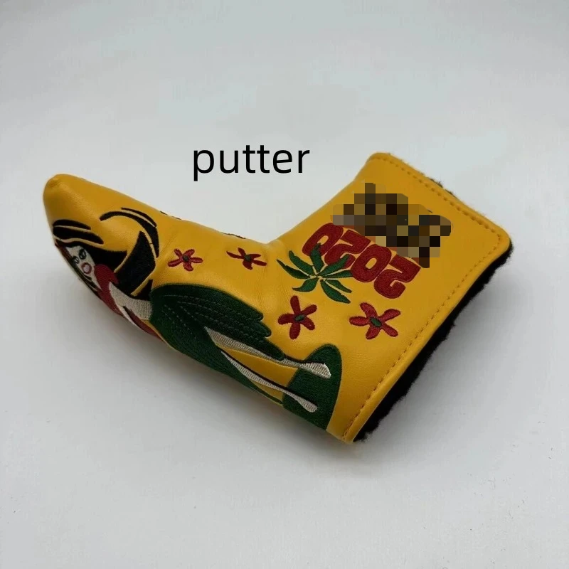 

Golf outdoor training, high quality straight putter scarf, exquisite embroidery 2020 Hawaii Hula Girl (Limited Edition)