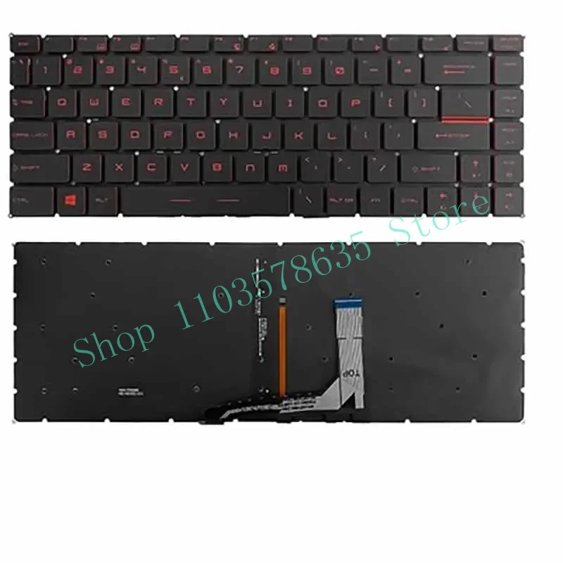 WW. Новая сменная клавиатура с подсветкой для MSI GF65 GF63 PS63 PS42 8RD/E MS-16R1/R2/R3/Q4/W1