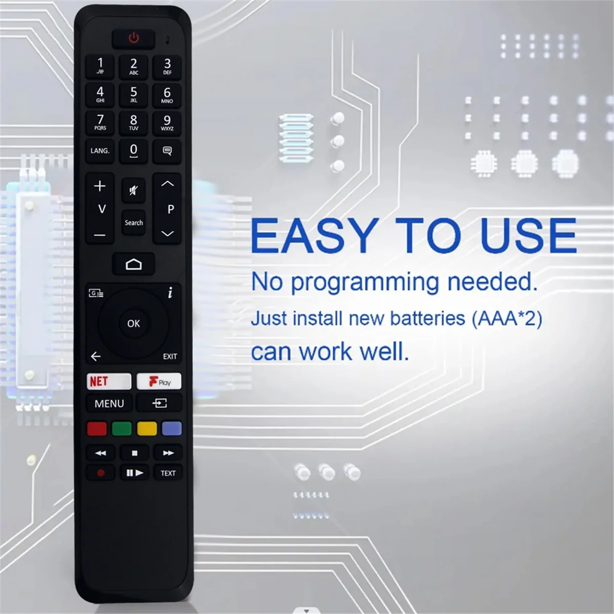 A57G-CT-8555 استبدال جهاز التحكم عن بعد للتلفزيون الذكي توشيبا 58UA2B63DB 55UA3A63DG 65UA4B63DA