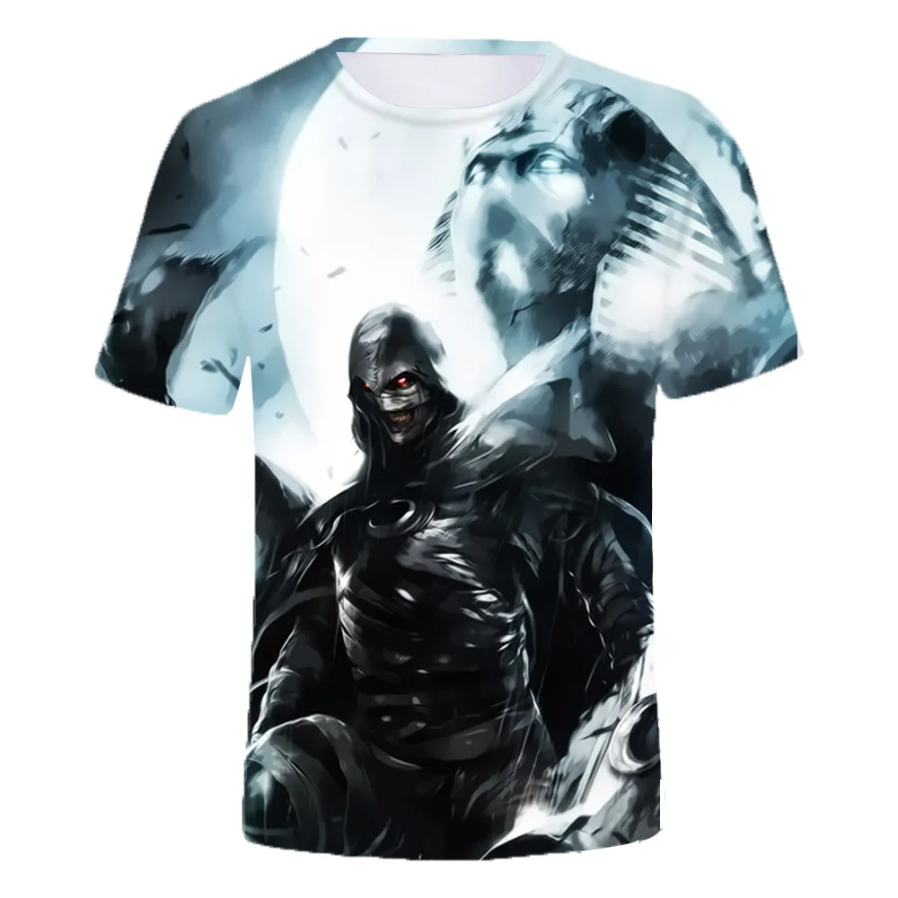 Miniso t-Shirt Moon Knight serie TV 3D Print Streetwear uomo donna moda camicia oversize bambini ragazzi ragazze Tees top abbigliamento