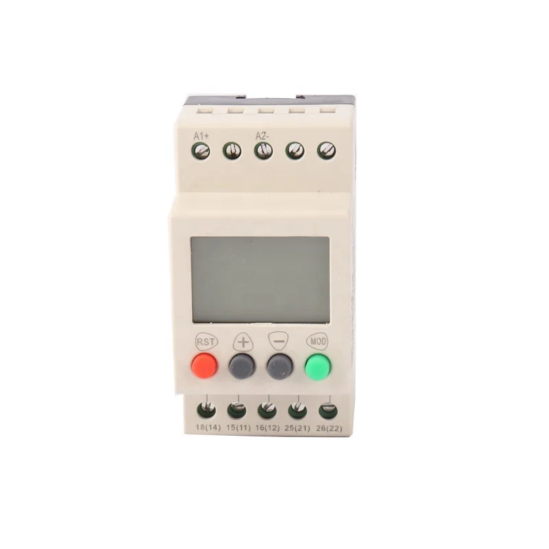 SVR1000/AD48 LCD 단상 AC & DC 24~48V 과전압 및 저전압 릴레이 전압 보호기