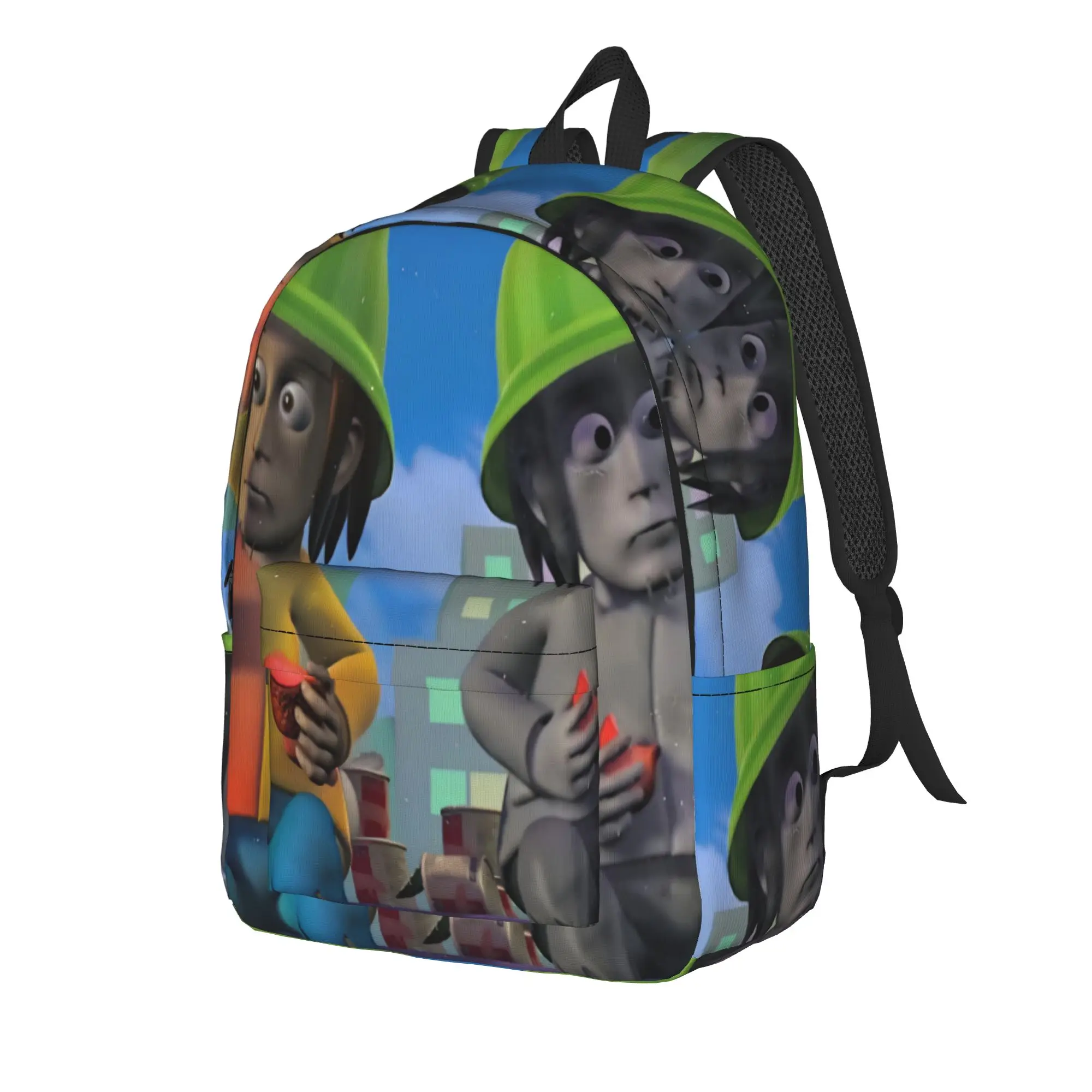 Mr.Stain on Junk Alley Backpack for Men Women Casual High School Business Daypack  Laptop Shoulder Bag Sports