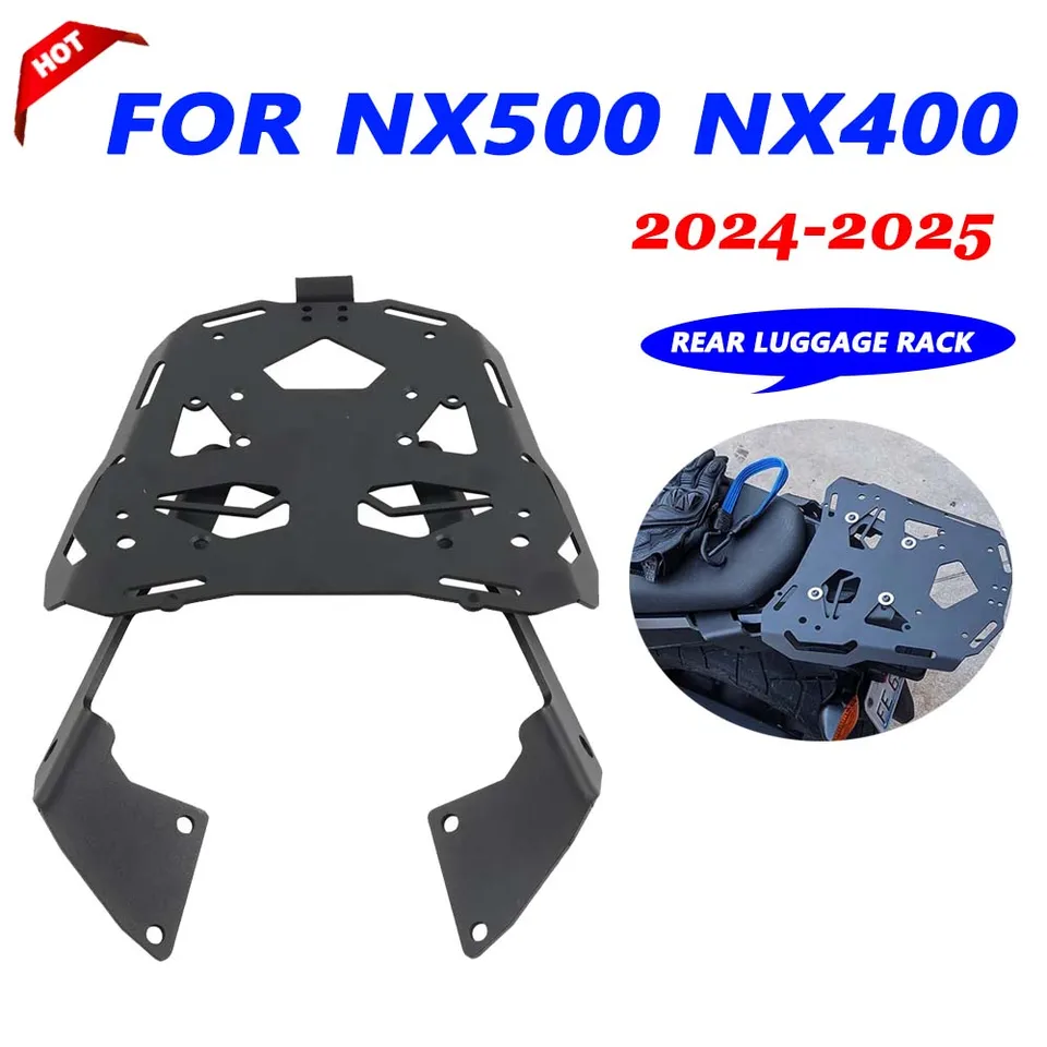 PSLER Porte-Bagages Moto Arrière Pour CB500X 2013-2023, CB400X 2021-2023, CB500F 2013-2018, NX400 NX500 - Transporteur Robuste