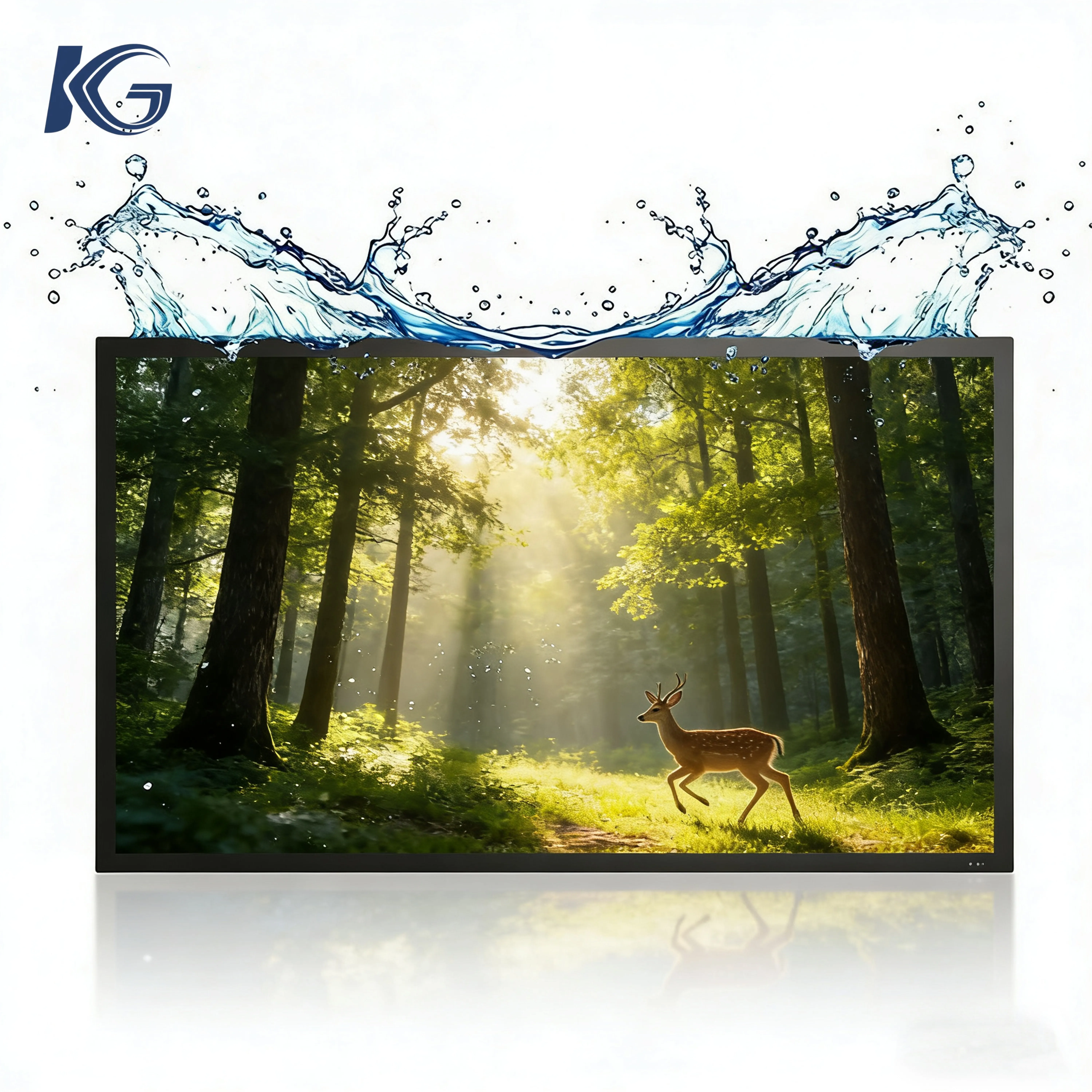 55 Inch4K Outdoor Waterproof Smart TV High Brightness UV Protection & Local Dimming Suitable for Large Gardens or Patios