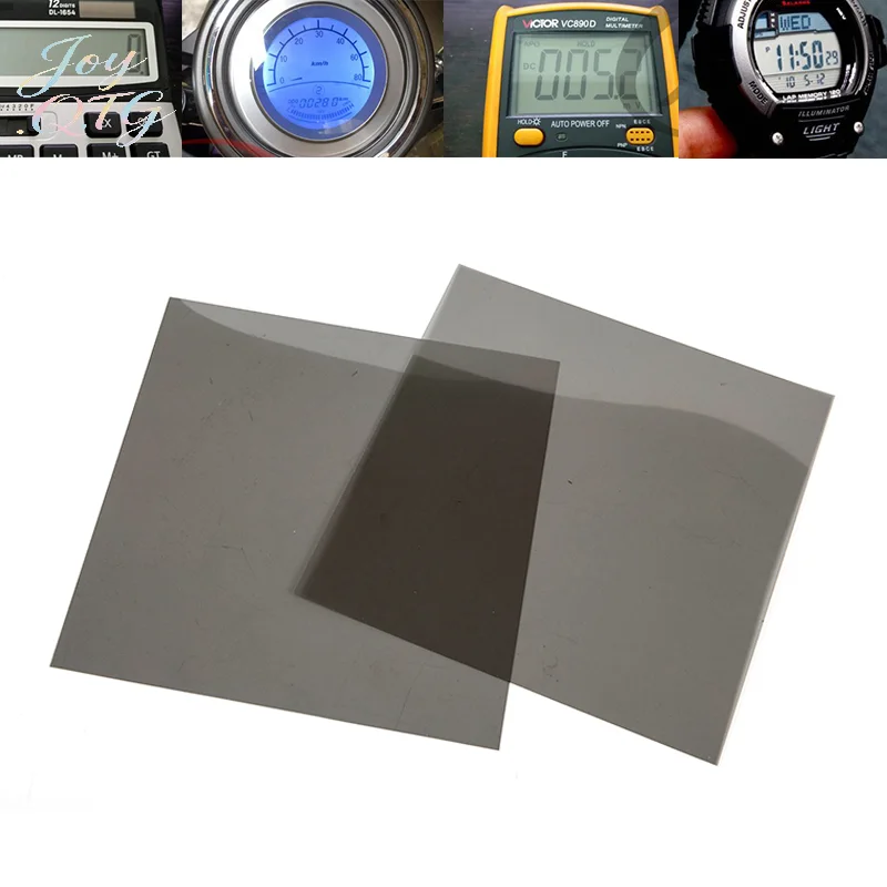 1 Stück 18cm Polarisationsfolie Universelle Polarisationsfolie für Uhren Multimeter Taschenrechner LCD-Display Reparaturfolie Werkzeug