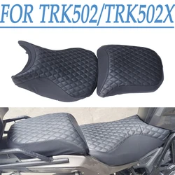 Motorcycle Accessories Seat Cover Leather Waterproof Cushion For Benelli TRK502 TRK 502 502X Seat Pad Case