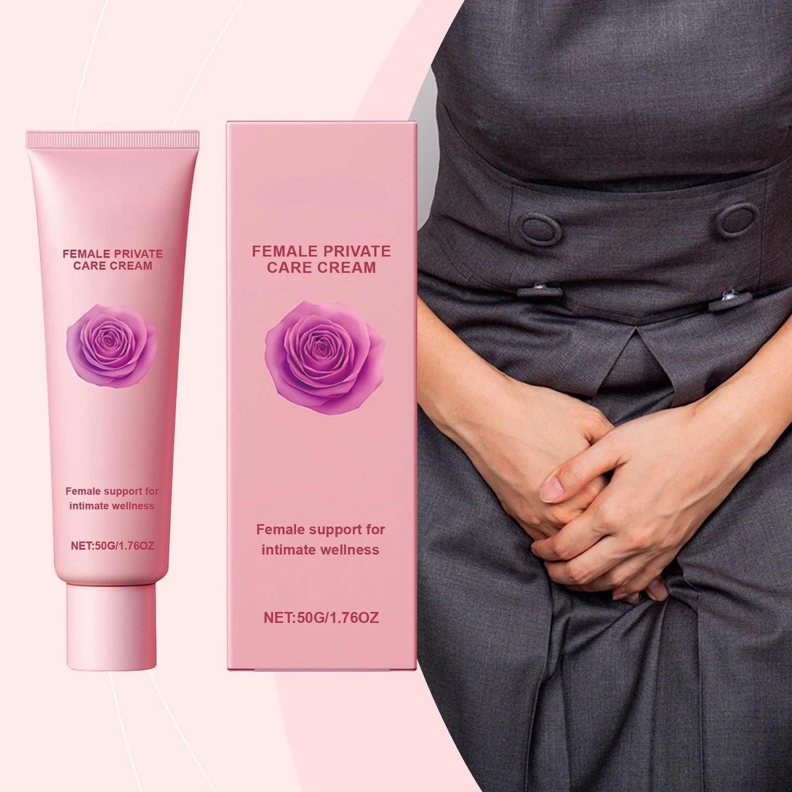 

Women's Private Skin Care Cream Yoni soothing Nourishing Creams Gentle care delicate skin daily moisturizing cream