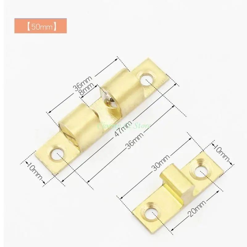 X90F Adjustable Double Ball Tension Roller Catch for Latch Furniture Door Tension for