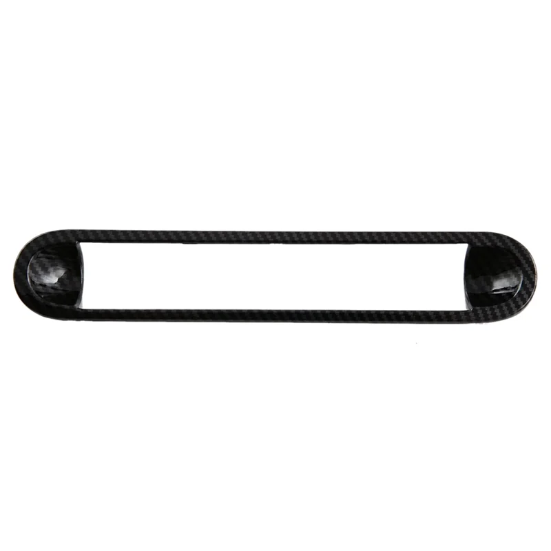 Carbon Fiber Console AC Air Conditioner Control Switch Cover Frame Trim For BYD Dolphin Mini/BYD Seagull-ABQF