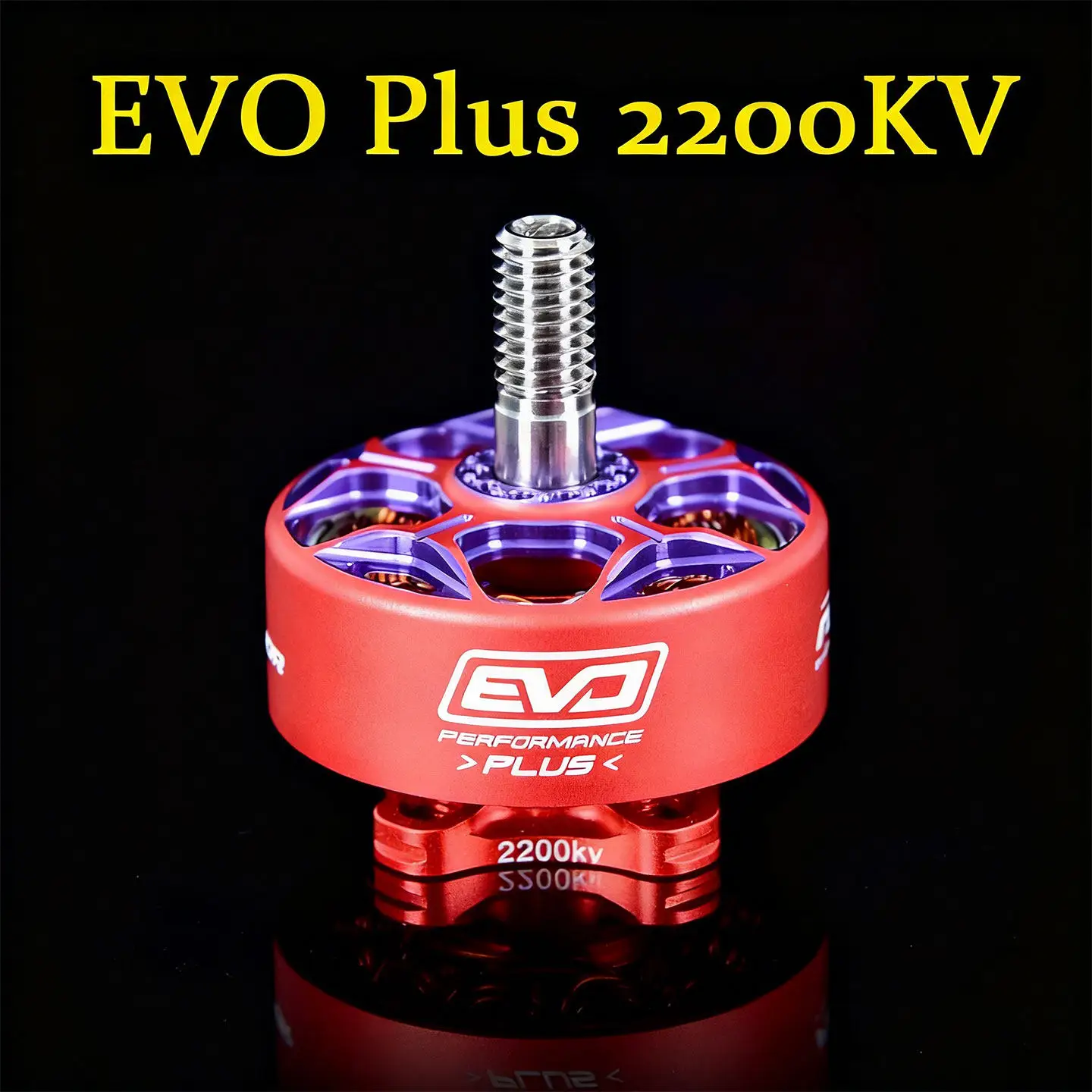 1PC RCinpoor WASP MAJOR EVO Plus 2200KV/EVO 2160K brushless motor suitable for 5-inch FPV motor racing