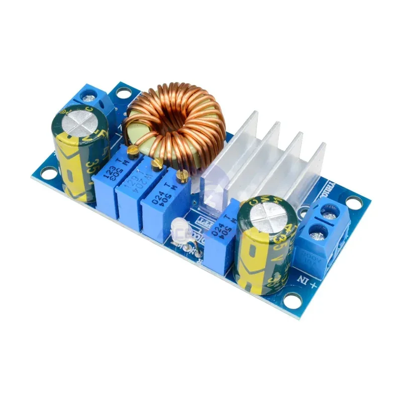 CV/CC DC-DC 5A 6-36V to 1.25-32V Step Down Buck Converter Power Supply Module MPPT Solar Panel Controller Charging Module