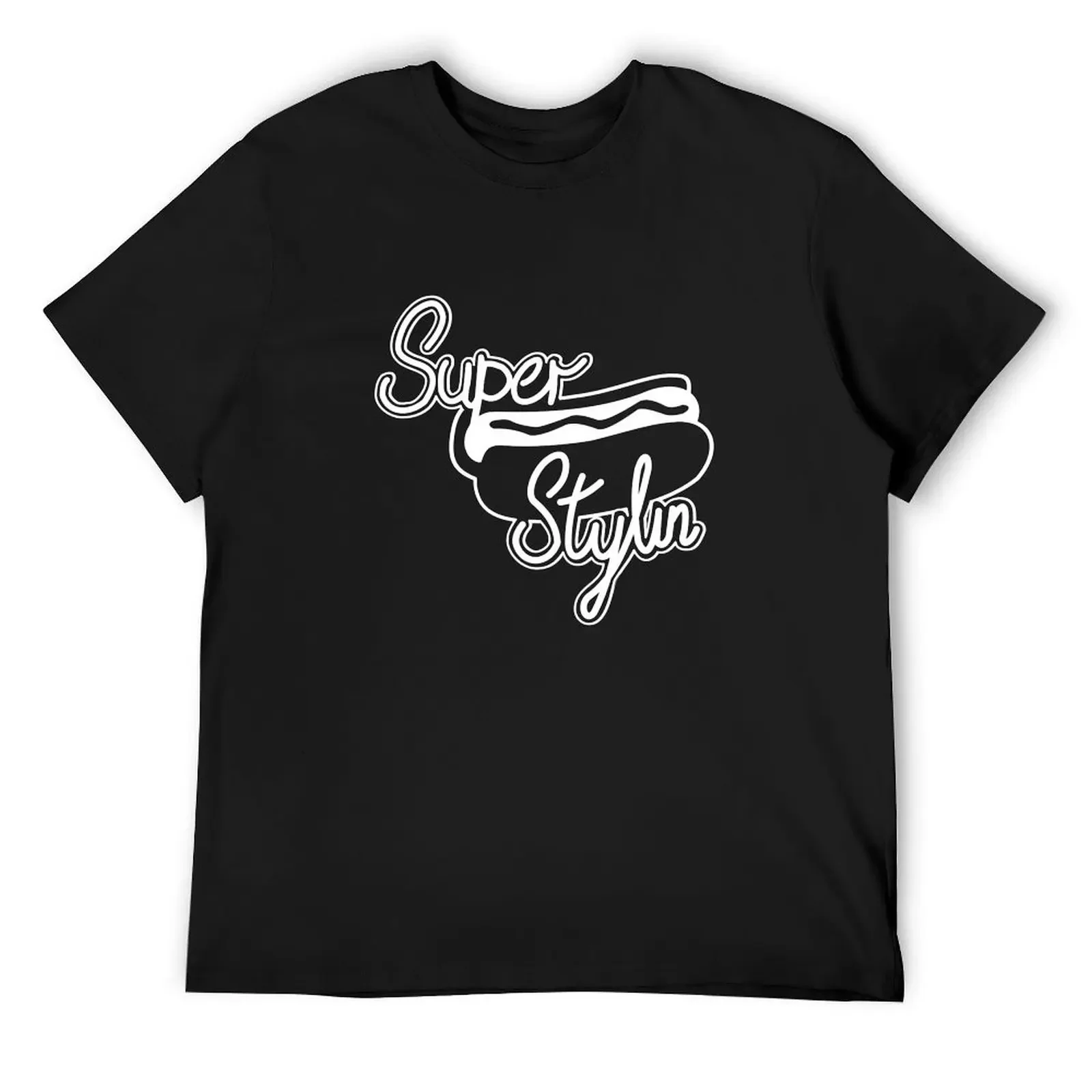 

Футболка Super Stylin', футболки с рисунком баскетбола, летний топ, одежда в стиле хиппи, роскошная мужская одежда