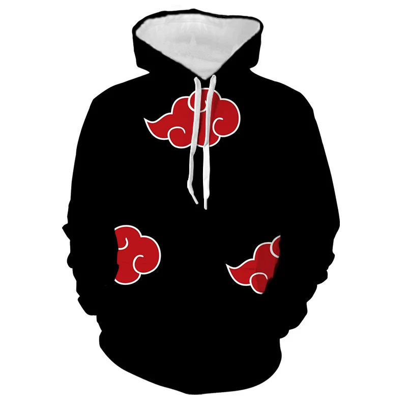 Naruto 2024 New Trendy 3D Printing Anime Peripheral Hooded Sweatshirt Hoodie For Men, Women And Adult Size