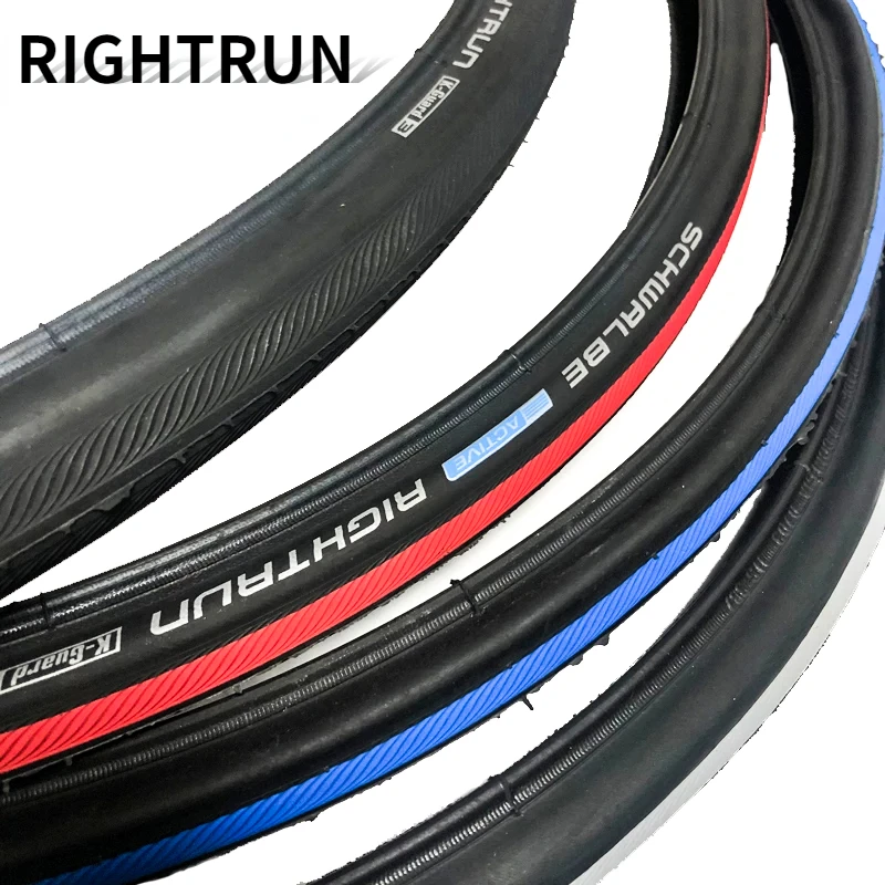 RIGHTRUN 24inch 25-540 24x1 Wheelchair Steel Tire K-Guard 3 Stab Proof Tire Home Move Wheelchair Tire Cycling Parts