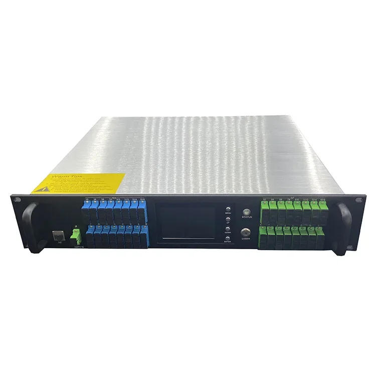 

FTTX GPON EPON 16 ports 1550nm CATV WDM EDFA Fiber Optic power amplifier module