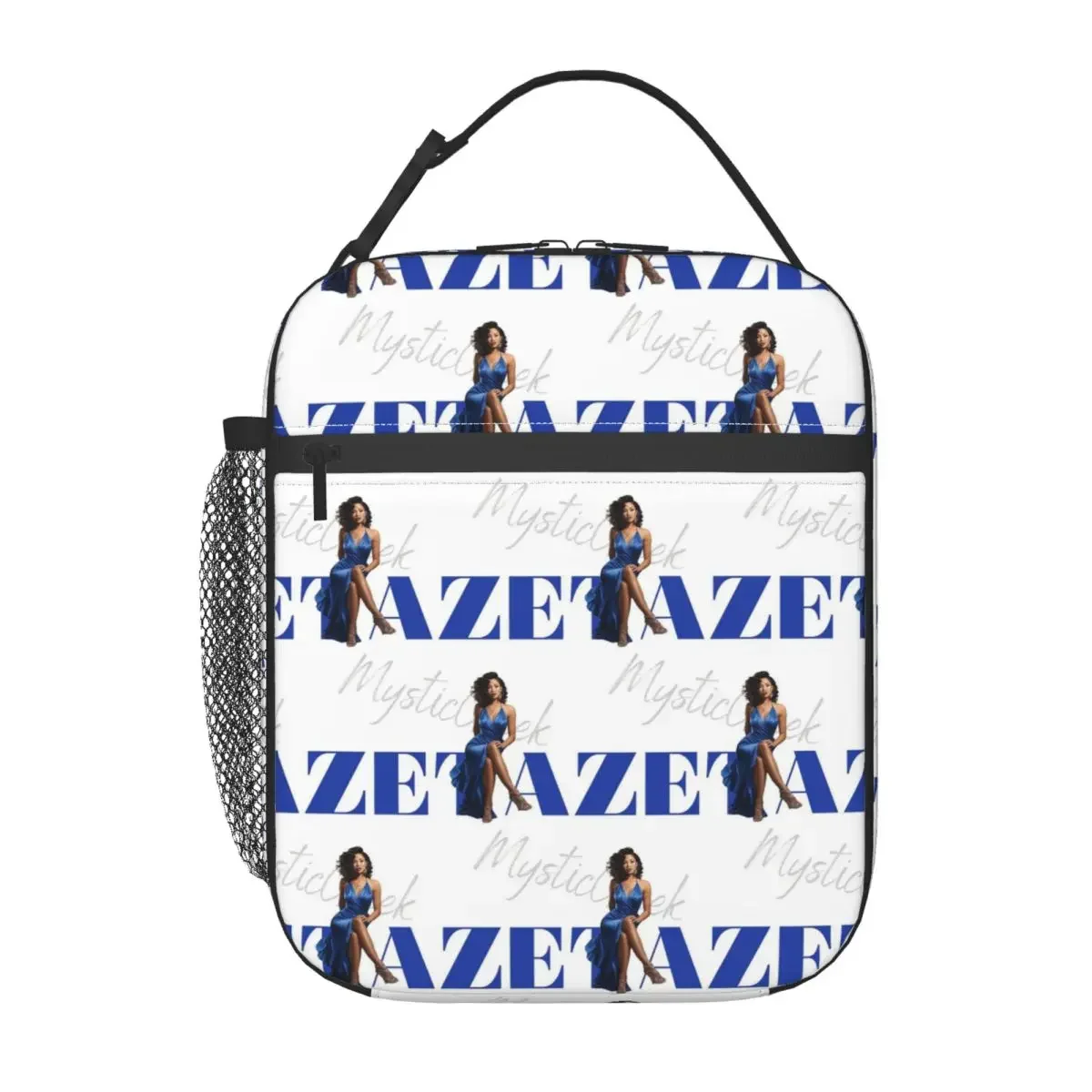 Zeta Phi Beta Sorority Greek Letter 1920 Insulated Lunch Bag for Women Children Portable Food Boxes Thermal Lunch Box Tote