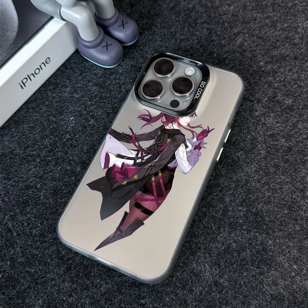 

kafka anime Phone Case Phone Case IMD color silver shell For iPhone 16 15 14 13 12 11 Pro Max Plus