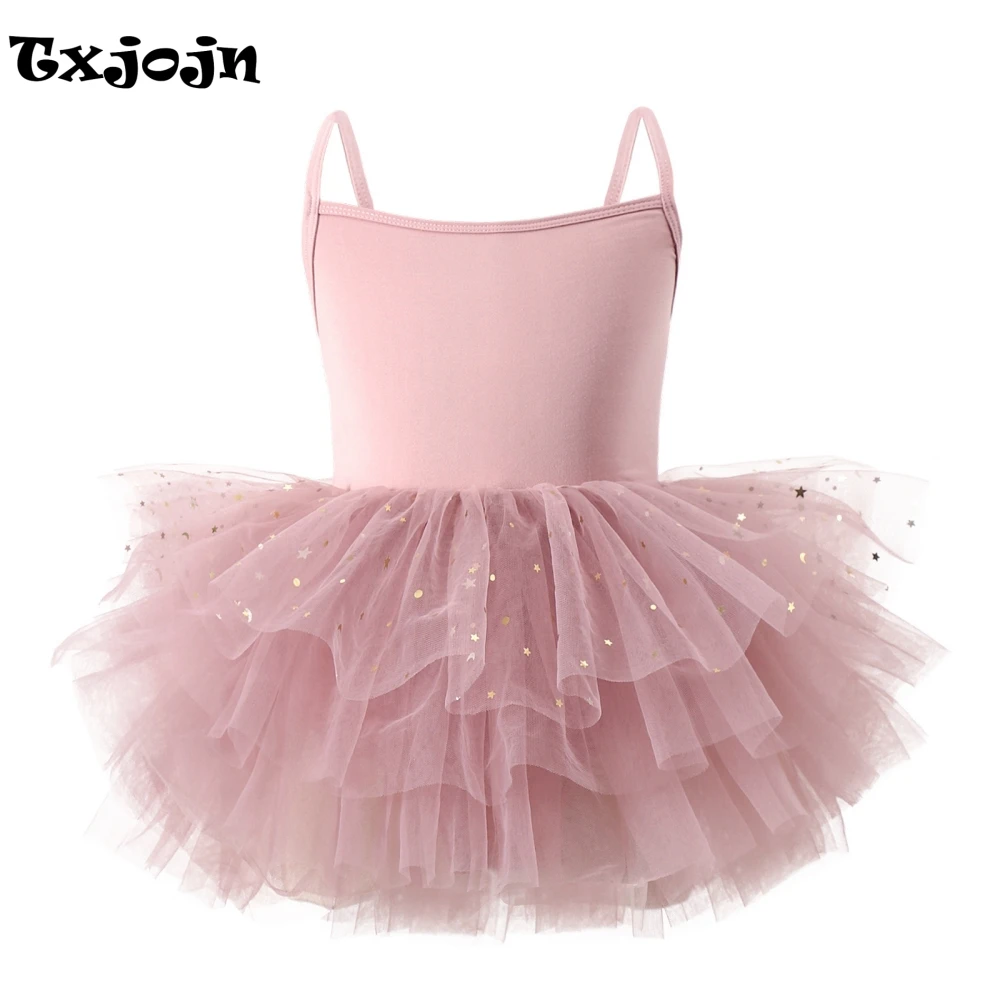 

Luxurious Sparkly Sequins Girls Dresses For Ballet Performance Cute Puffy Kids Princess Gown Wedding Guest Clothes In Stocks