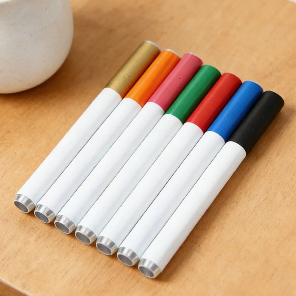 

78mm New Dopamine Pipe Color Portable Easy to Carry Detachable Washable Metal Smoking Accessories